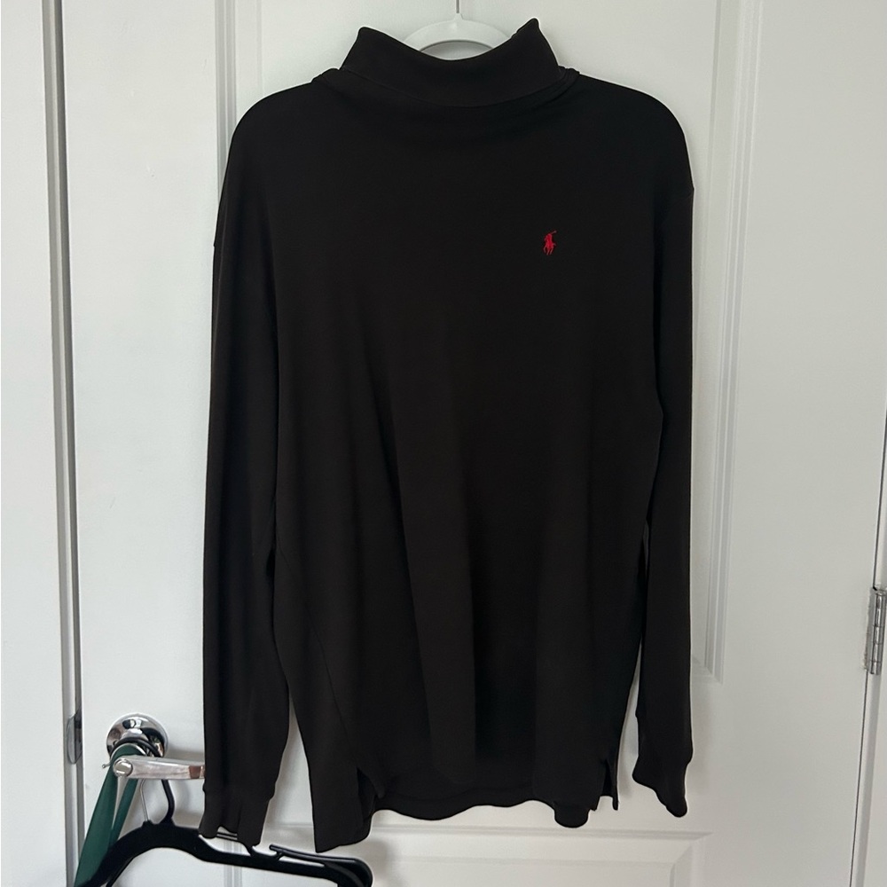 Ralph Lauren Men's navy Turtleneck Sweater